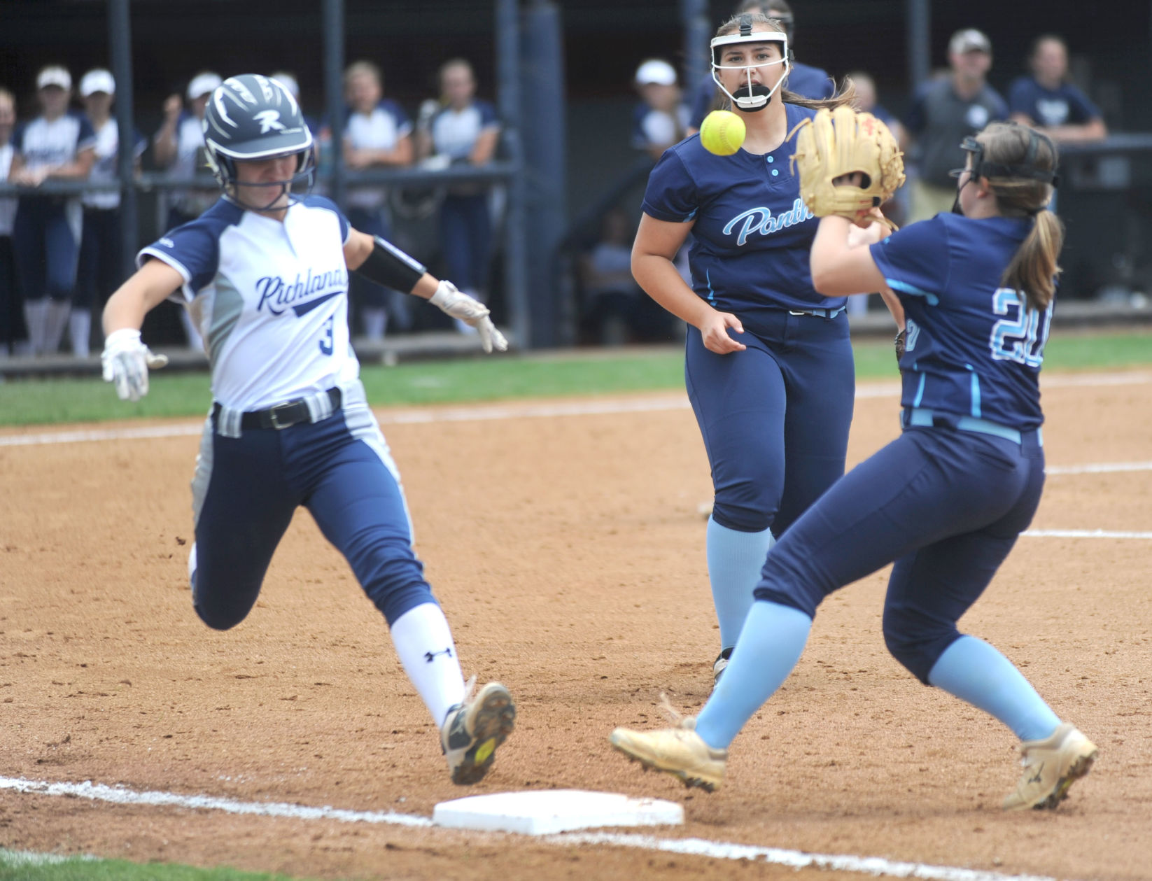 Page County vs Richlands Softball